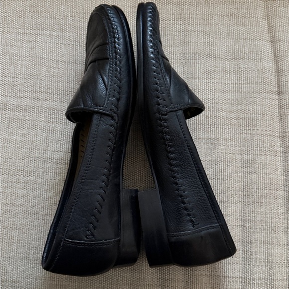 Stacy Adams Textured leather loafers mix toe Stitching Details New Size 9.5M main image 12